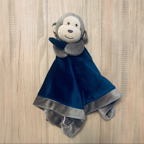 carter's monkey security blanket